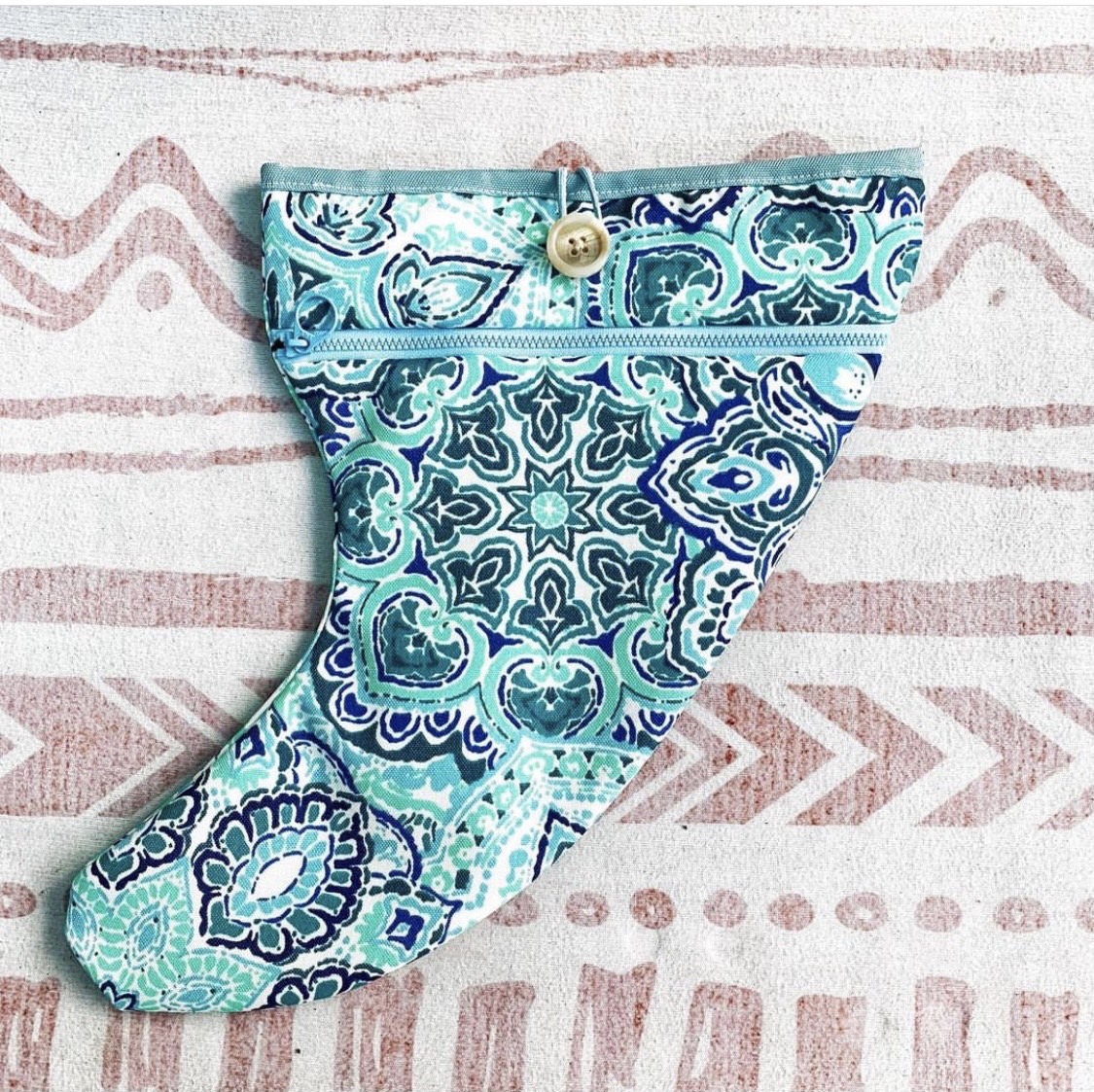 青色曼陀羅 -防潑水